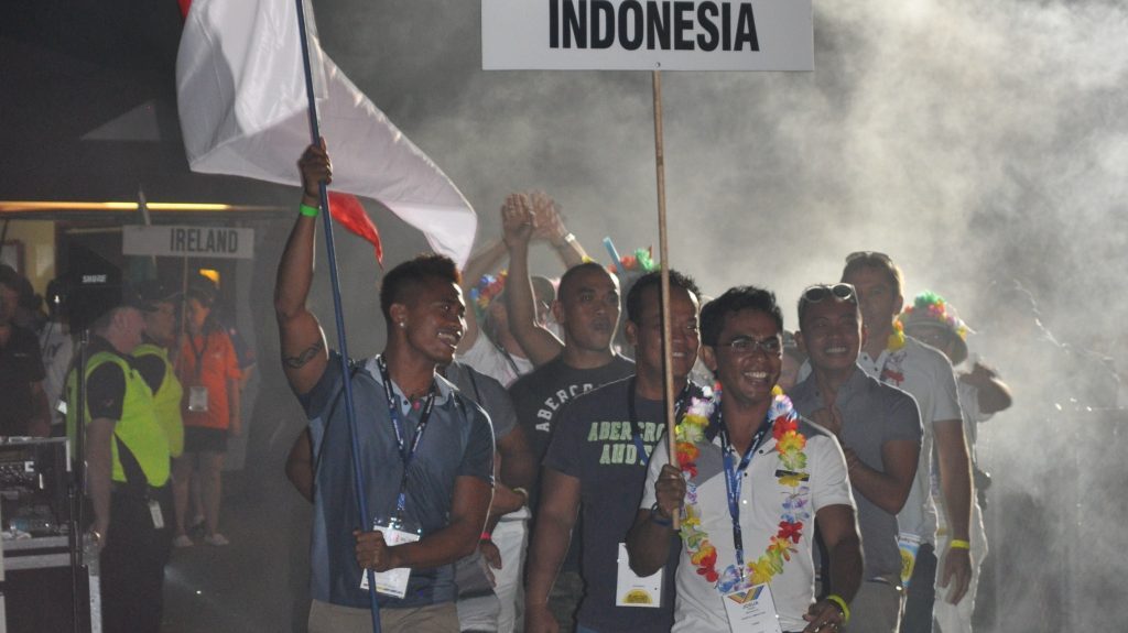 Asia Pacific Outgames opening ceremony Asia Pacific Outgames opening ceremony