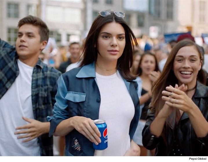 Controversial Advert Featuring Kendall Jenner Pulled After Backlash kendall-jenner-pepsi