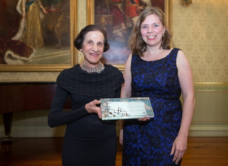 Professor Martina Stenzel (r) with Dame Marie Bashir (l) Professor Martina Stenzel (r) with Dame Marie Bashir (l)