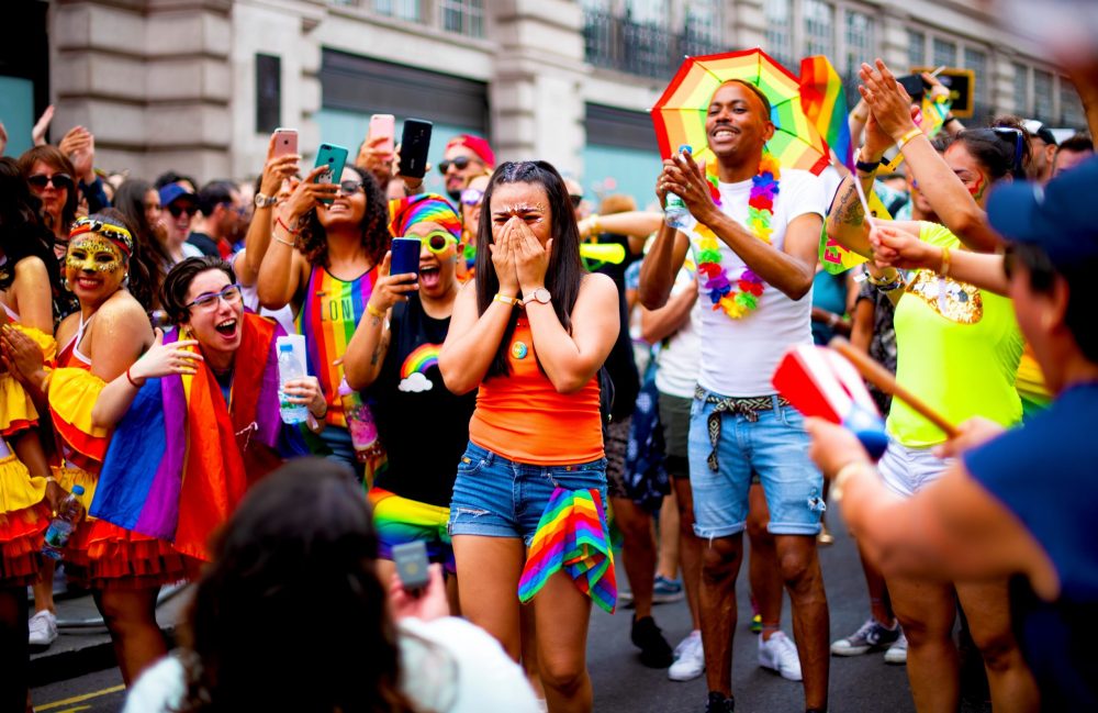 Overall Winner and Love Your Partner Winner_ Jamie Thistlethwaite - Proposal at London Pride 2019 Overall Winner and Love Your Partner Winner_ Jamie Thistlethwaite - Proposal at London Pride 2019