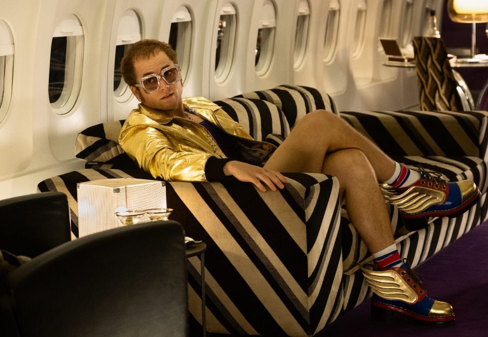 Taron Egerton in Rocketman as Elton John Taron Egerton in Rocketman as Elton John