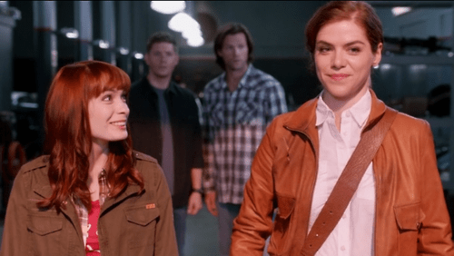 Felicia Day as Charlie on Supernatural Felicia Day as Charlie on Supernatural