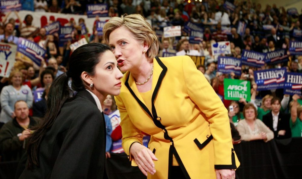 Hillary Clinton and Huma Abedin clinton huma abedin