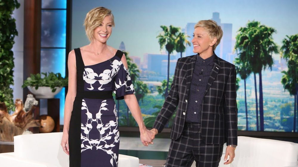 Ellen Degeneres and Portia de Rossi Ellen Degeneres and Portia de Rossi
