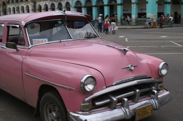 Taxi in Cuba Taxi in Cuba