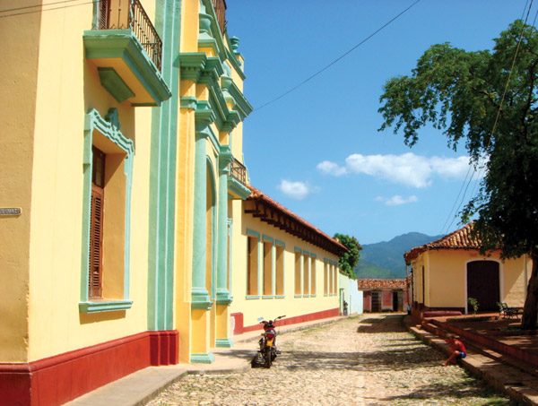 Street in El Mejunje Street in El Mejunje
