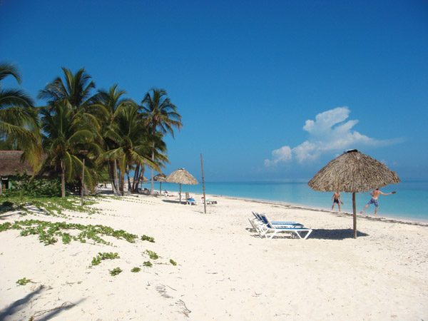 Beach in Cuba Beach in Cuba