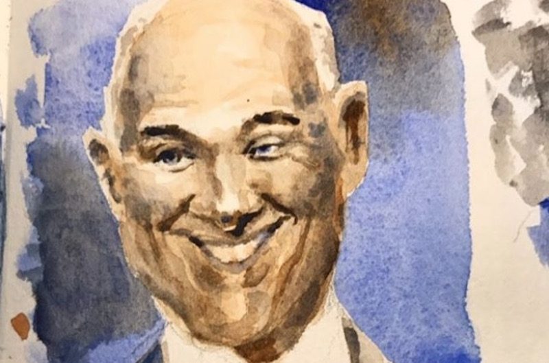 Painting of john Kelly Painting of john Kelly