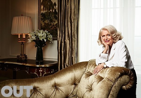 Edith Windsor in the cover of OUT Magazine Edith Windsor in the cover of OUT Magazine