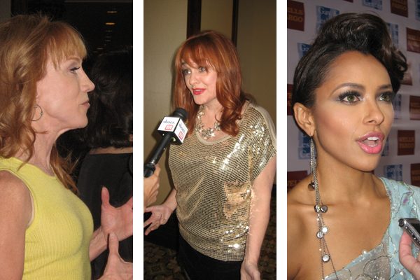 (From left: Kathy Griffin, Julie Brown, Kat Graham) (From left: Kathy Griffin, Julie Brown, Kat Graham)