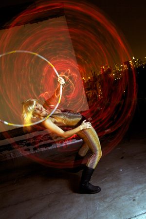 Ariane Conrad hooping Ariane Conrad hooping