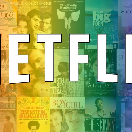 Netflix rainbow banner