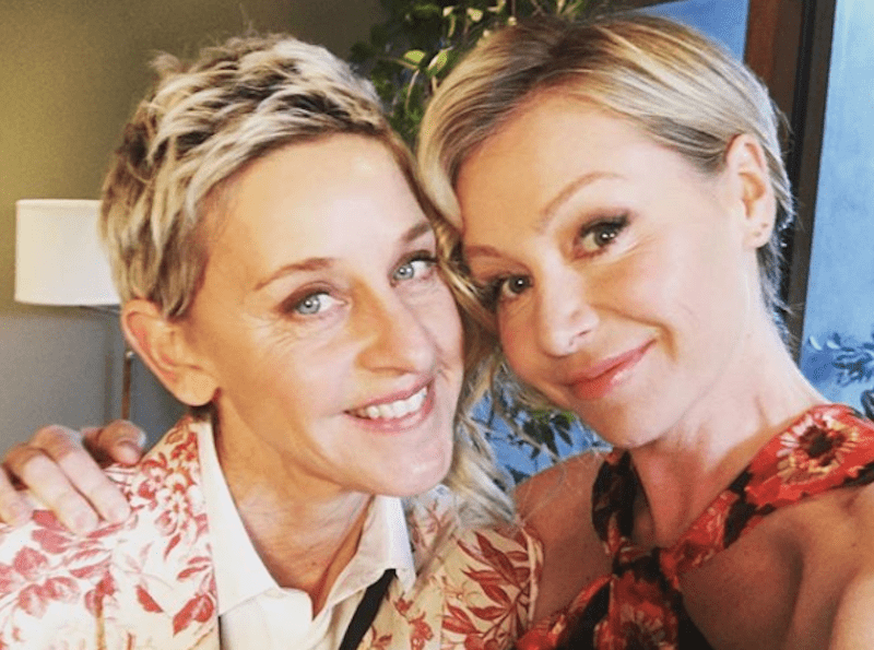 Ellen DeGeneres And Portia De Rossi Ellen DeGeneres And Portia De Rossi