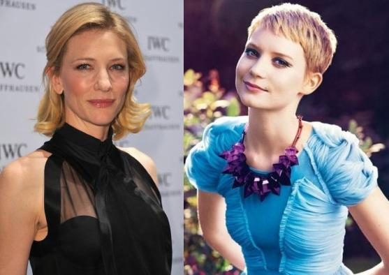 Cate Blanchett and Mia Wasikowska Cate Blanchett and Mia Wasikowska