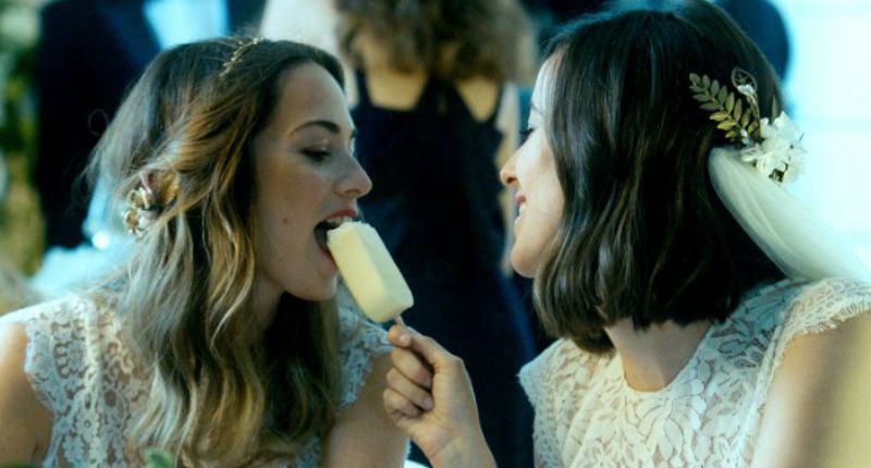 Magnum Ice Cream Ad 2 brides eating icecream Magnum Ice Cream Ad 2 brides eating icecream