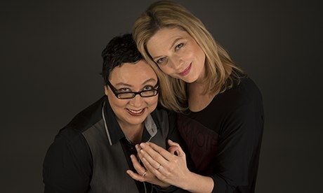 Sophie Ward with her partner of 18 years Rena Brannan Sophie Ward with her partner of 18 years Rena Brannan